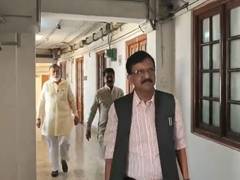 
      
      Sanjay Raut as Shiv Sena (UBT) MPs meeting begins in Delhi
      
      