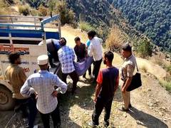 
      
      Himachal Pradesh: 7 killed after vehicle plunges into ravine
      
      
