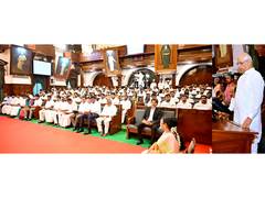 
      
      Tamil Nadu Assembly opens amid DMK protest
      
      