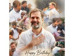 
      
      Mallikarjun Kharge extends birthday greetings to Rahul Gandhi
      
      