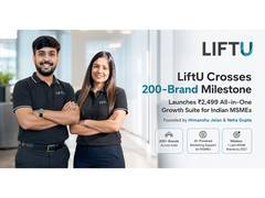
      
      AI-Powered Marketing SaaS Platform LiftU Crosses 200-Brand
      
      