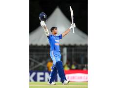 
      
      Jaiswal becomes fastest Indian to two ODI tons
      
      