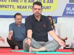 
      
      Maharashtra CM Fadnavis hails International Yoga Day, credits PM
      
      