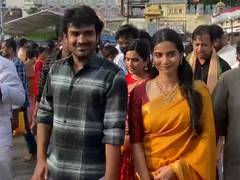 
      
      'Chennai Love Story' cast visits Tirupati Balaji to seek blessing
      
      