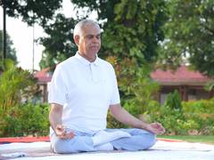 
      
      Gujarat Governor Acharya Devvrat International Yoga day event
      
      