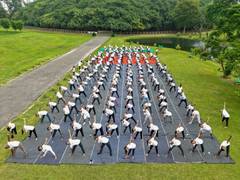 
      
      West Bengal embraces International Yoga Day spirit
      
      