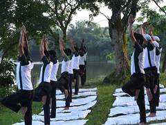 
      
      Indian Army celebrates International day of Yoga at Agartala
      
      