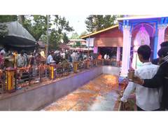 
      
      Thousands of devotees gather at Mata Kheer Bhawani Temple
      
      
