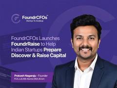 
      
      FoundrCFOs Launches FoundrRaise to Help Indian Startups Prepare
      
      