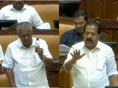 
      
      Keralam Assembly: LoP Vijayan alleges contaminated water used
      
      