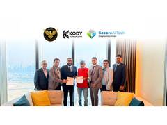 
      
      Kody Technolab Secures Exclusive Worldwide Manufacturing Mandate
      
      