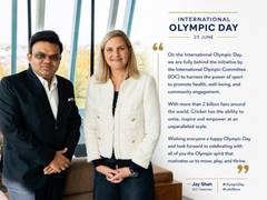 
      
      Jay Shah highlights power of sports on International Olympic Day
      
      