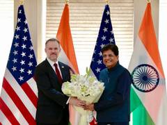 
      
      Commerce Minister Goyal welcomes US Trade Representative Greer
      
      