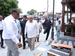 
      
      Gujarat CM reviews Vadnagar heritage restoration project
      
      