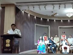 
      
      Lok Bhavan Telangana celebrated West Bengal Foundation Day
      
      