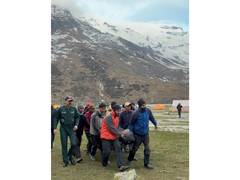 
      
      NCC Mount Deo Tibba expedition team rescues injured British
      
      