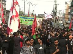 
      
      J-K: Shia Muslims gather in large numbers for Muharram procession
      
      
