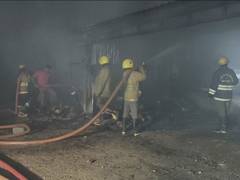 
      
      Sudden fire breaks out at match factory near Kazhugumalai
      
      