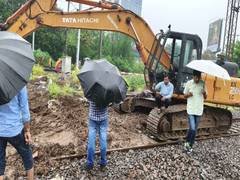 
      
      Trans-Harbour rail services resume after track damage
      
      