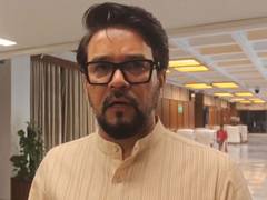 
      
      Public ready to remove AAP government in 8 months: Anurag Thakur
      
      