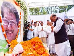 
      
      Rajnath Singh, CM Dhami pay tributes to Jaspal Rana on his Tehrav
      
      