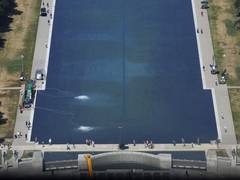 
      
      From American flag-blue to algae green, Trump's pool in great sha
      
      