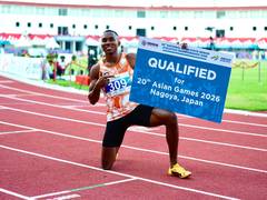 
      
      Six Reliance Foundation athletes book Asian Games 2026 berths 
      
      
