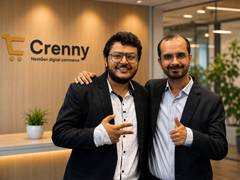 
      
      Crenny Raises ₹5 Crore to Build AI-Powered Digital Commerce
      
      