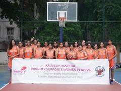 
      
      Kauvery Hospital Supports Women Players Participating
      
      