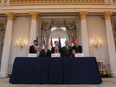 
      
      Israel, Lebanon sign framework agreement mediated by US
      
      