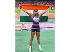
      
      Ancy Sojan breaks Anju Bobby George's long-standing long jump NR
      
      