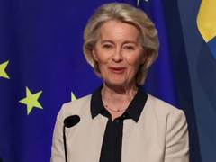 
      
      EU chief welcomes Israel-Lebanon agreement
      
      