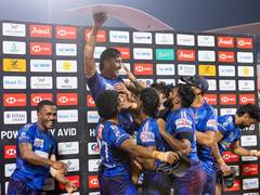 
      
      Hyderabad Heroes set up title clash against Mumbai Dreamers
      
      