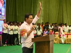 
      
      KTR slams Telangana govt over reduction of RS Praveen Kumar's sec
      
      