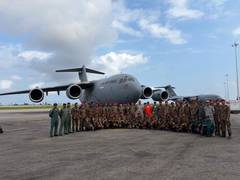
      
      IAF C-17s ferry relief to quake-hit Venezuela via Abidjan
      
      