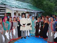 
      
      CM Sukhu visits Himachal's most remote region 'Bara Bhangal'
      
      