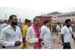 
      
      Puri: Dharmendra Pradhan joins devotees for sacred 'Snana Yatra'
      
      