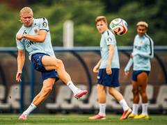 
      
      Haaland gears up for knockout stage, posts training snippets
      
      