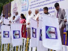 
      
      Gujarat CM Bhupendra Patel flags off 30 AC electric buses
      
      