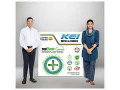 
      
      KEI Industries Limited welcomes Rashmika Mandanna 
      
      