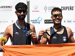 
      
      Indian Army hails Lakshay, Ujjwal for historic gold in Rowing WC
      
      