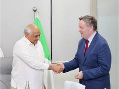 
      
      CM Bhupendra Patel invites Irish investment
      
      