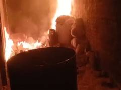 
      
      Major fire breaks out at chemical factory in Meerut's Dhir Khera
      
      