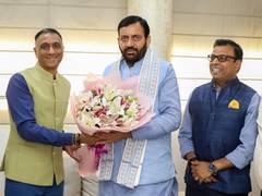 
      
      Flipkart CEO meets Haryana CM Saini in Delhi
      
      