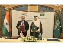 
      
      India, Saudi Arabia ink water management cooperation pact
      
      