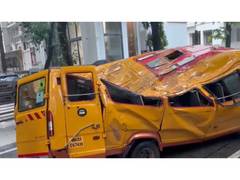 
      
      11-year-old student dies after tree falls on school bus in Mumbai
      
      