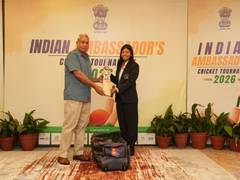 
      
      Kathmandu: Indian Embassy hosts Ambassador's Cricket Tournament
      
      