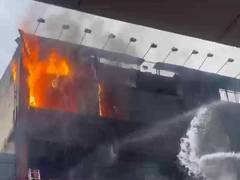 
      
      Delhi: Fire breaks out in Uttam Nagar's three-storey building
      
      