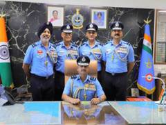 
      
      Air Marshal PV Shivanand takes over as chief of SW Air Command
      
      