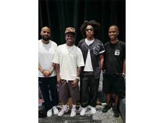 
      
      FIFA WC: Brazil striker Vinicius Jr meets iconic rapper Jay-Z
      
      